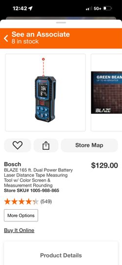 laser tape measure