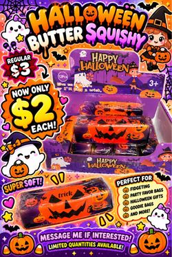 Halloween butter stick squishy