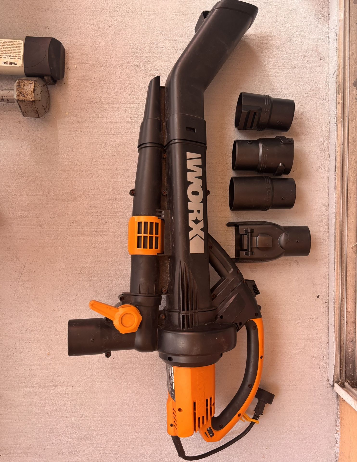 Iworx Leaf Blower With Universal Collection System