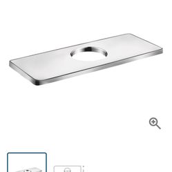 Faucet Base Plates Polished Chrome Hansgrohe