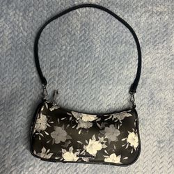 Flowered Shoulder Bag