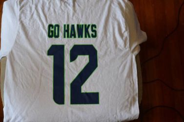 Go hawks 12 custom Seahawks