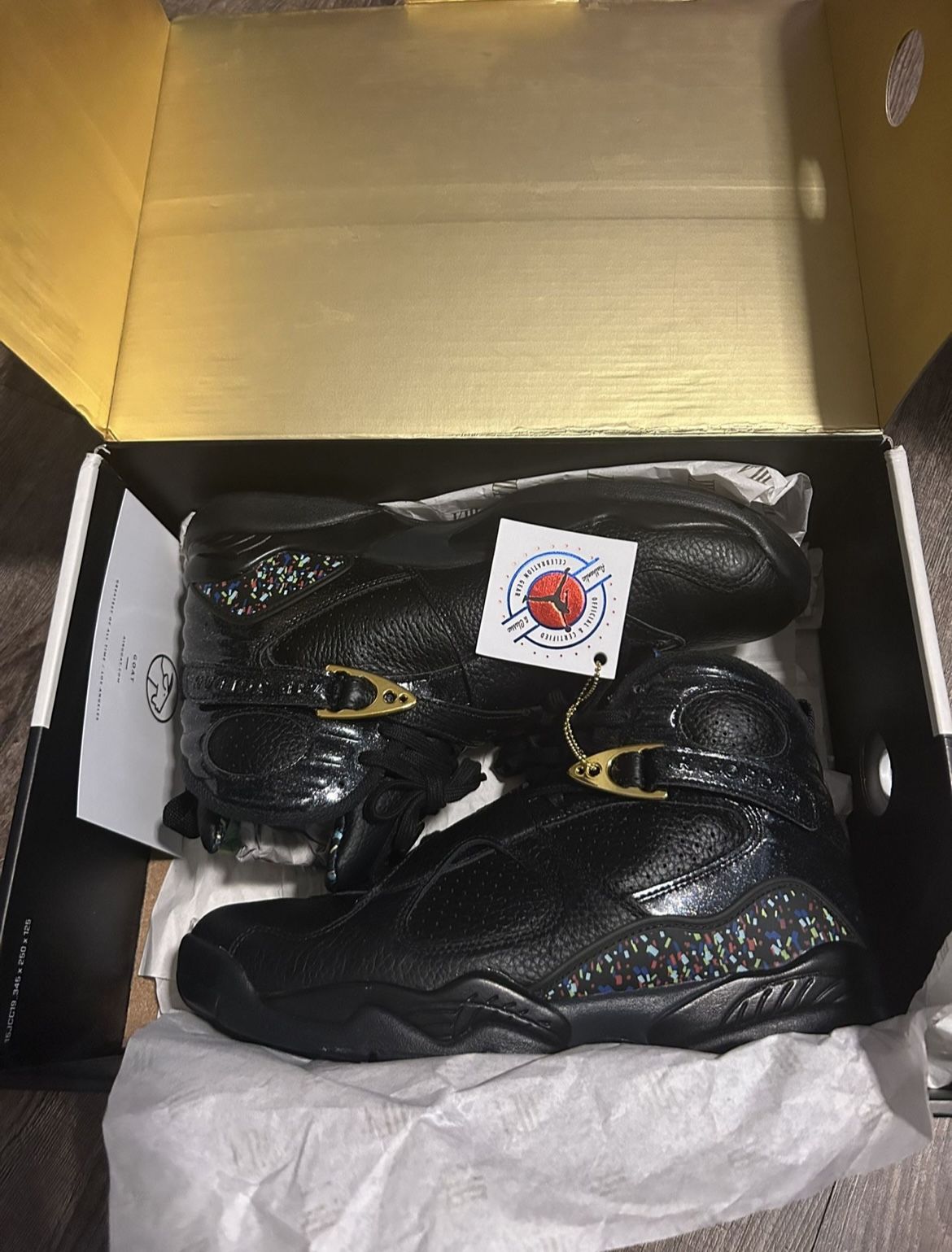 Jordan Confetti 8s Men 9.5