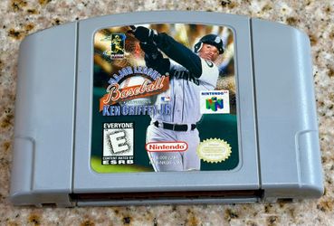 Major League Baseball Featuring Ken Griffey Jr. - Nintendo 64 Game!