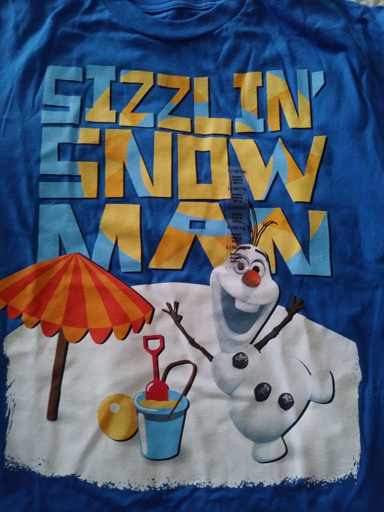 Olaf Disney shirt (new)