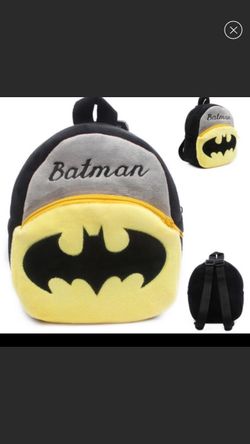 New Batman Plush Backpack