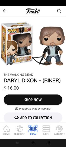 Funko Pop Biker Daryl 