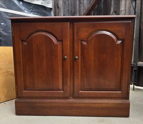 CABINET CHERRY WOOD VINTAGE