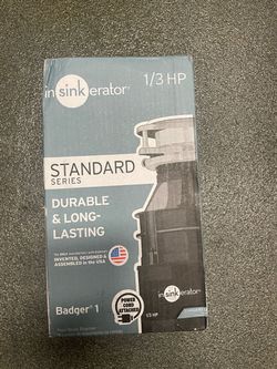 InSinkErator Badger 1 1/3 HP Garbage Disposal