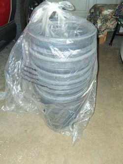 USED 5GAL NURSERY POTS .80CENTS