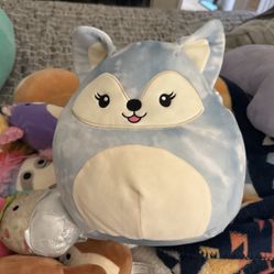 Squishmallows Faldette Artíc Fox 12” Cloudy Blue