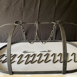 Iron Ceiling Pot Hanging Rack - Heavy Duty