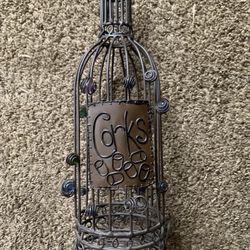 Cork Cage Bottle