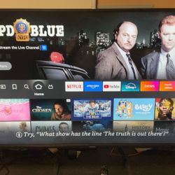 55 Inch TOSHIBA SMART TV WITHout Remote