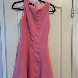 Barbie Pink Dress- Size M (Fit & Flare)