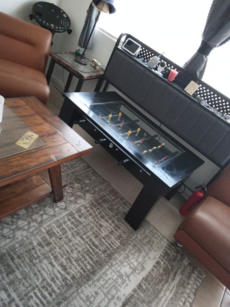 Foosball Table Superb Condition Glass Table