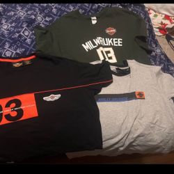 Harley Davidson shirt bundle u get all 3