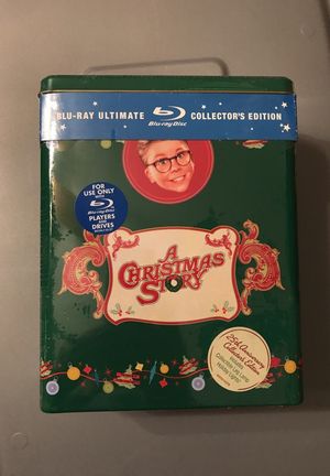 a christmas story blu ray collectors edition in tin with leg lamp a christmas story bluray