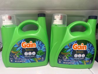 Gain plus liquid detergent 99 oz 2 x $25