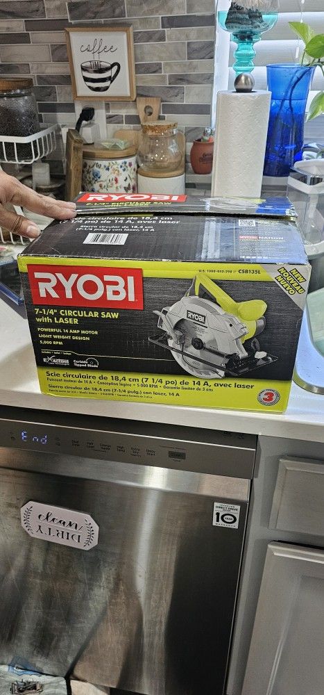 New RYOBI
14 Amp 7-1/4 in. Circular Saw with Laser
3.8k
