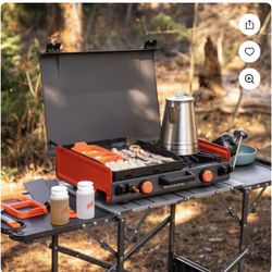 Blackstone Camping Con Quemador Lateral New In Box