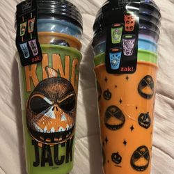 The Nightmare Before Christmas Plastic Mugs