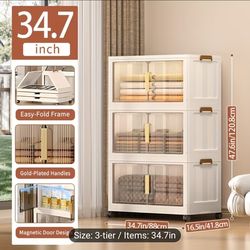 2 tier Storage Cabinet Extra Large ♡ READ BELOW ♡