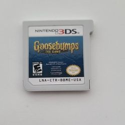 Goosebumps The Game For Nintendo 3Ds 