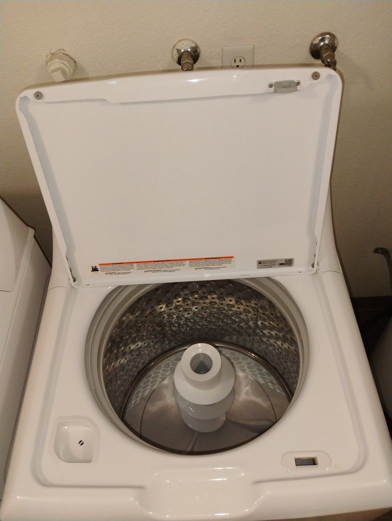 2 Year Old Washer Dryer GE General Electric Electric Stainless Insert Excellent Immaculate Like New 2 Years Old