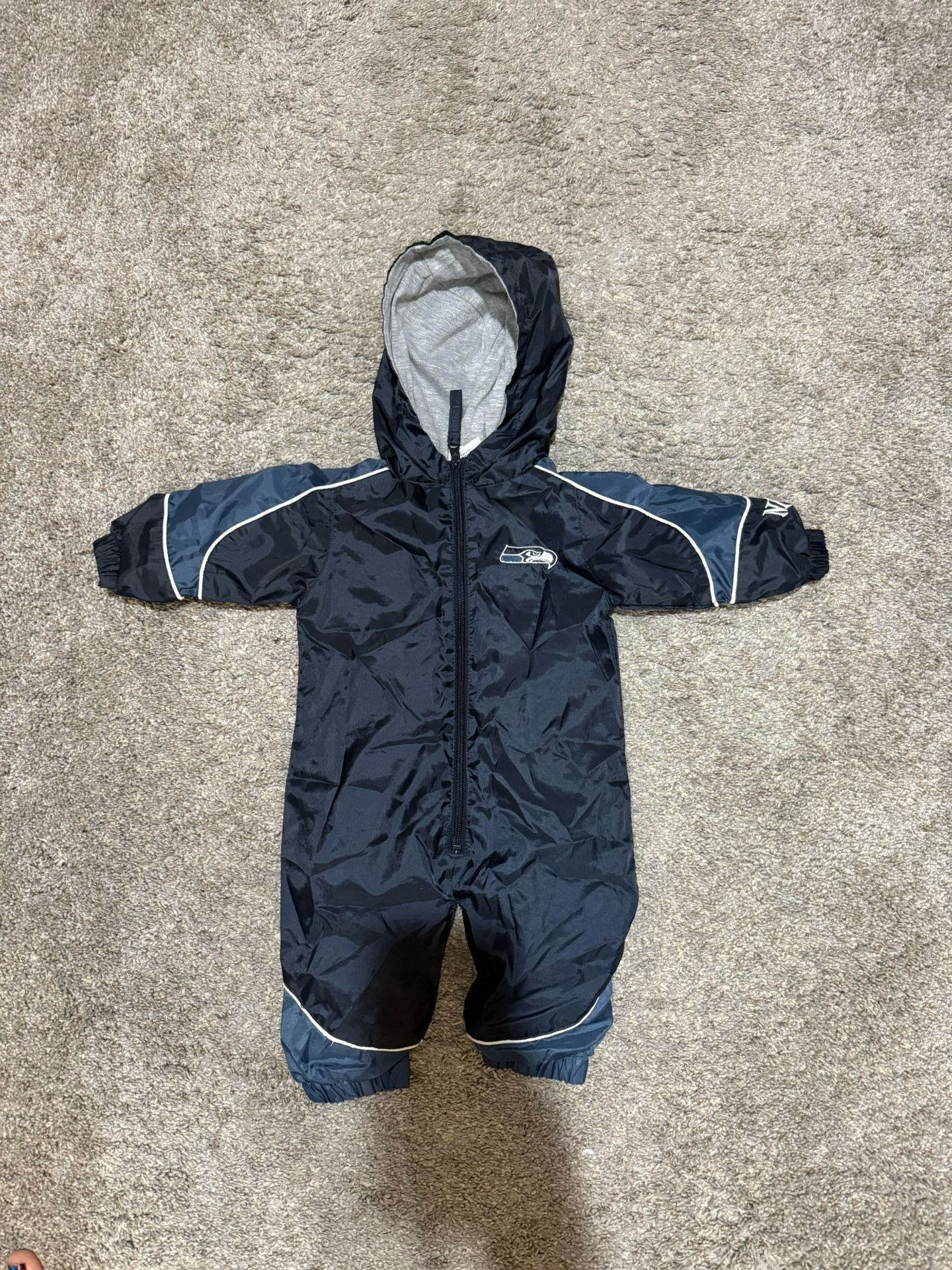 Seahawks Infant Rainsuit