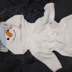 Baby Snowman Bath Robe