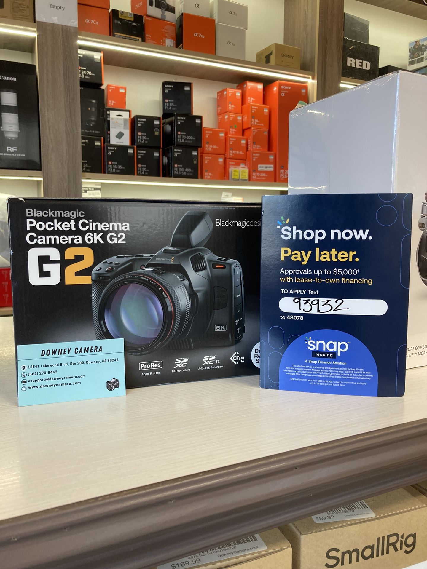 Blackmagic Pocket Cinema Camera 6K G2 For Limited Time Only At Downey Camera