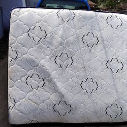 Queen Mattress REDUCED 50.00 I Was Moving Them And Spilled A Little Funiture Cleaner On It In A Couple Spots . So I Reduced The Price To 50.00