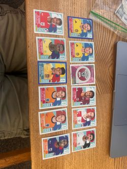 Panini stikers of the World Cup