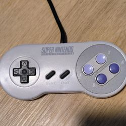 SNES Super Nintendo Original Controller Authentic - Tested