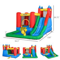 Out sunny Water Inflatable Bounce House 