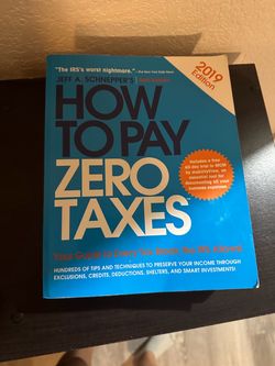 Book: How to Pay Zero Taxes