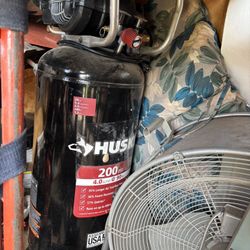 Husky Air Compressor Good Condition Only Used 3 Times 