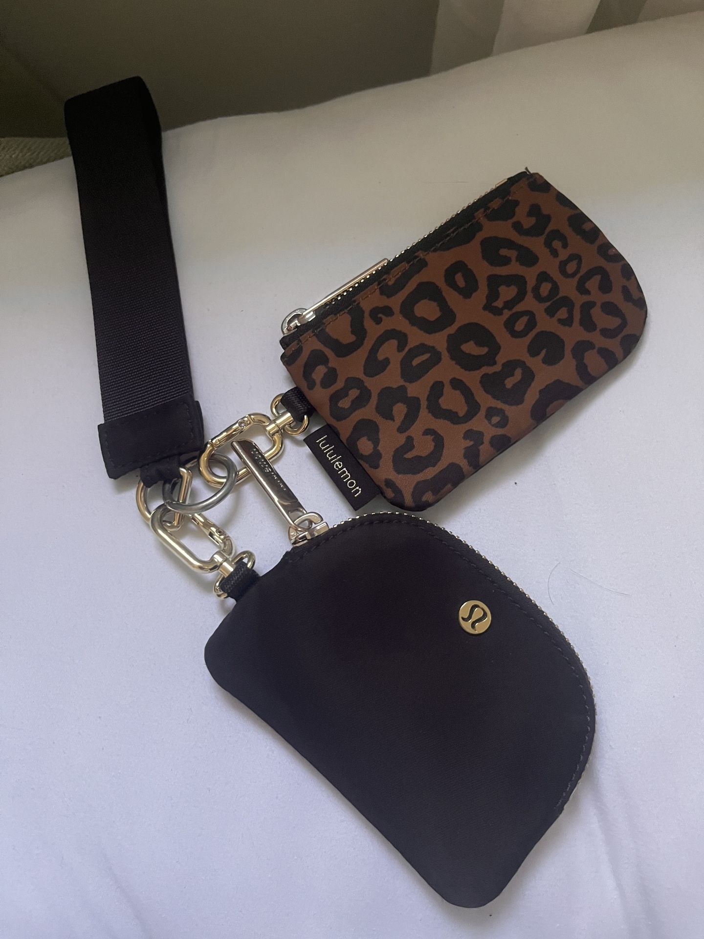 Lulu Lemon Double Pouch Wristlet