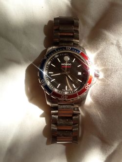 MOVADO 800 SERIES TOM BRADY PEPSI COLLECTION WATCH