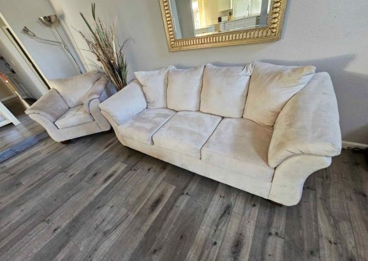 Sofa loveseat and chair