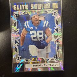 JONATHAN TAYLOR COLTS ELITE SERIES PANINI NFL SPORTS CARD!