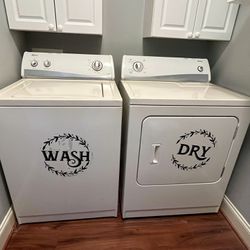 Amana Washer/Dryer Set