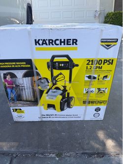 Karcher 2100 PSI electric pressure washer OBO