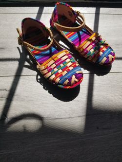 Hand made girl flats