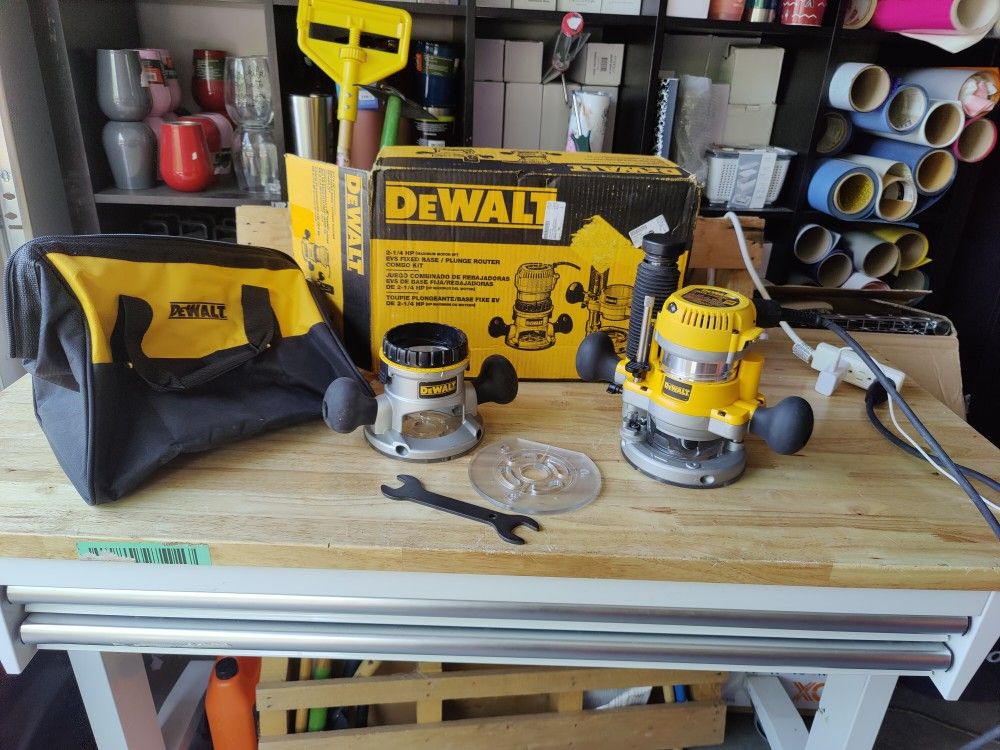 DeWalt Plunge Router Combo