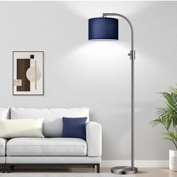 Blue Floor Lamp