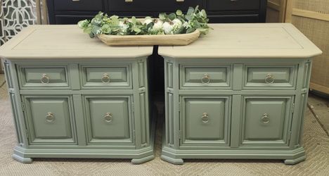 Solid Wood King Nightstands
