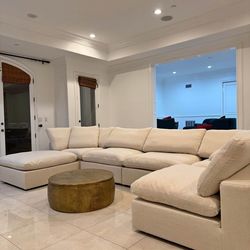 BRAND NEW BEIGE CLOUD MODULAR SECTIONAL SAME DAY DELIVERY