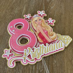 Barbie Cake Topper 